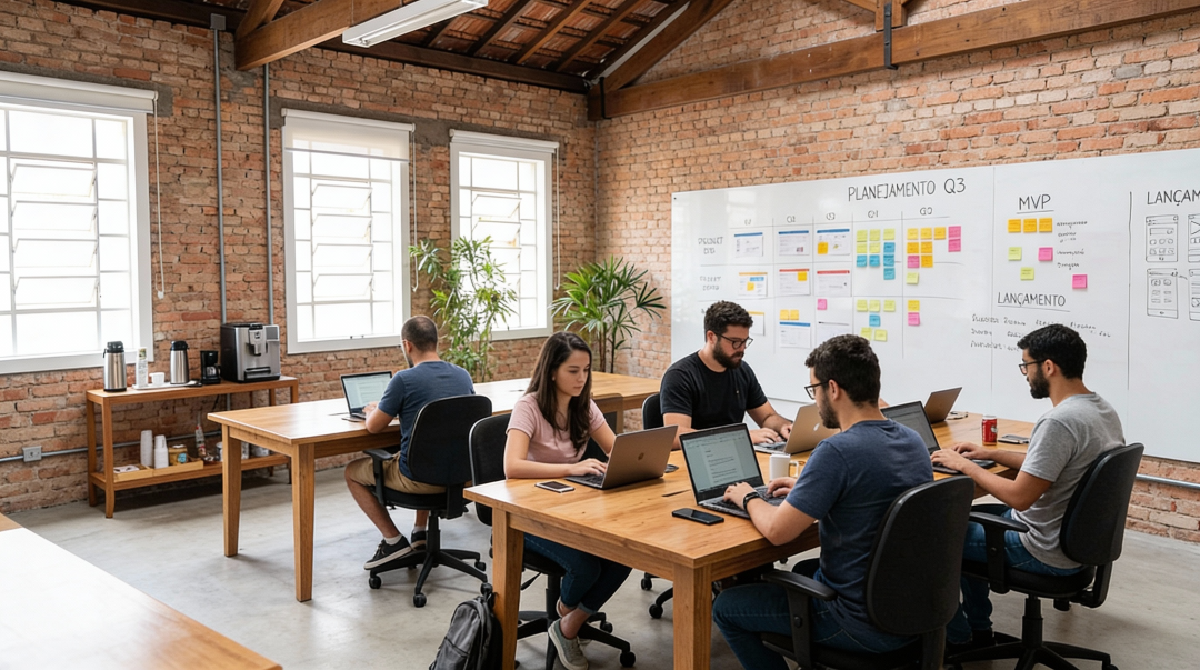 Startup em construção